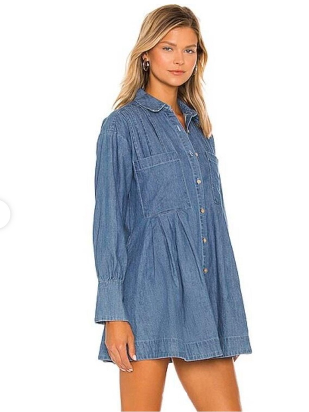 Free People The Denim Voyage Dress